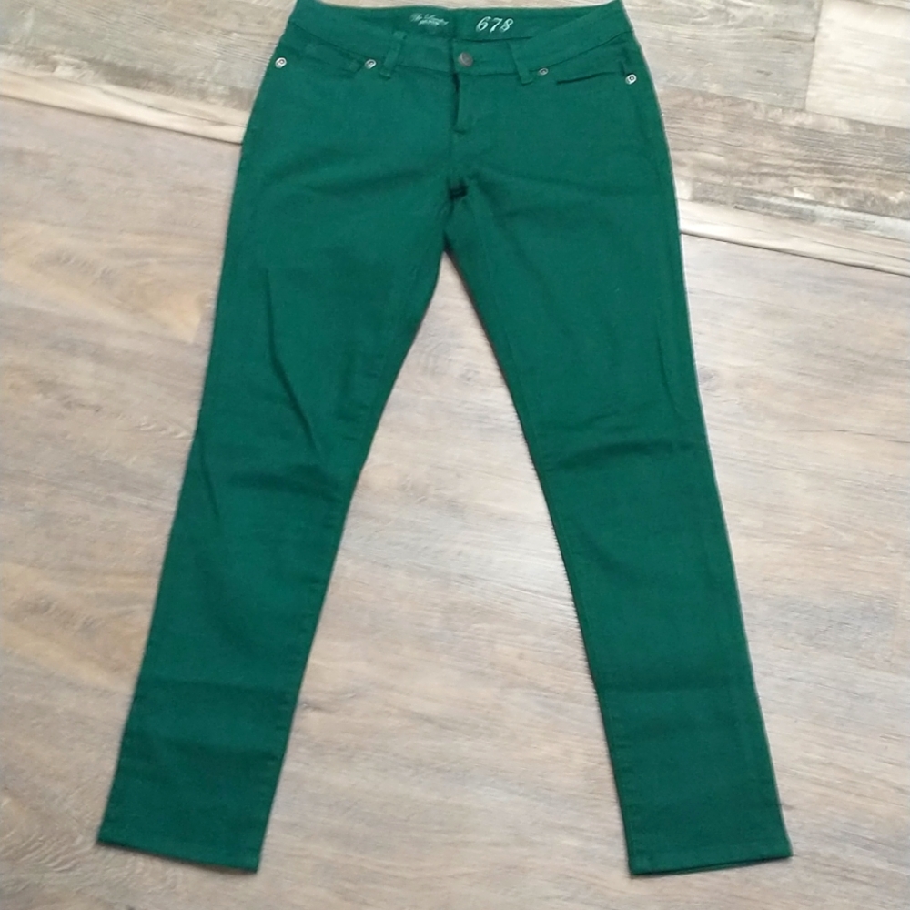 Green jeans